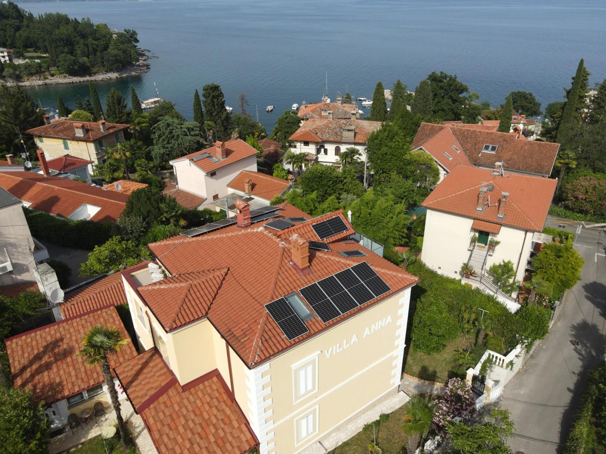 Villa Anna-Potkrovlje Ика Экстерьер фото